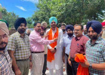 ਵਿਧਾਇਕ ਸ਼ੈਰੀ ਕਲਸੀ ਨੇ ਪਿੰਡ ਮਸਾਣੀਆਂ ਵਿਖੇ ਨਵੀਂ ਬਣੀ ਆਮ ਆਦਮੀ ਕਲੀਨਿਕ ਦਾ ਜਾਇਜਾ ਲਿਆ