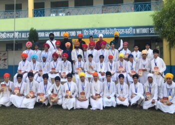 ਅਕਾਲ ਅਕੈਡਮੀ ਤਿਬੜ ਵਿਖੇ ਸੁੰਦਰ ਦਸਤਾਰ/ਦੁਮਾਲਾ ਸਜਾਉ ਪ੍ਰਤੀਯੋਗਤਾ ਕਰਵਾਈ ਗਈ