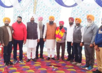 ਪਰਮਜੀਤ ਬਲਾਕ ਤਰਸਿੱਕਾ ਦਾ ਪ੍ਰਧਾਨ ਬਨਣ ਤੇ ਕੀਤਾ ਸਨਮਾਨਿਤ