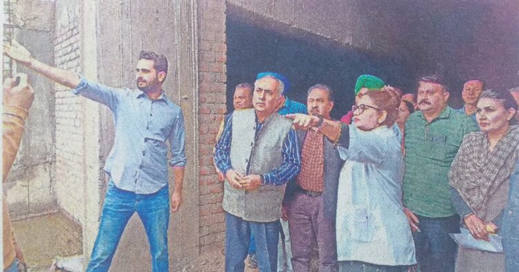 पंजाब हैल्थ सिस्टम कार्पोरेशन का चेयरमैन रमन बहल ने लिया कार्या का जायजा । गुरदासपुर में जल्द शुरू होगी 50 बैडों का नया जच्चा बच्चा वार्ड