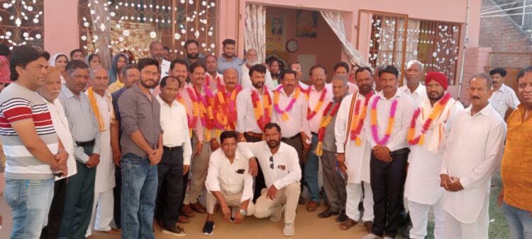 गोस्वामी श्री गुरु नाभा दास जी की मीटिंग सम्पन्न।