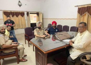 ਬਟਾਲਾ ਸ਼ਹਿਰ ਵਿਚ ਟਰੈਫਿਕ ਦੀ ਸਮੱਸਿਆ ਨੂੰ ਲੈ ਕੇ ਕੀਤੀ ਗਈ ਇੱਕ ਮੀਟਿੰਗ