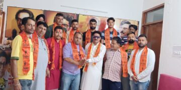 राज्य प्रमुख श्री योगराज शर्मा ने संदीप लुम्बा कों नियुक्त किया जिला फरीदकोट का जिला अध्य्क्ष : योगराज शर्मा