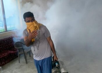 ਨਗਰ ਨਿਗਮ ਬਟਾਲਾ ਵੱਲੋਂ ਸ੍ਰੀ ਅਚਲ਼ੇਸ਼ਵਰ ਧਾਮ, ਆਈਟੀਆਈ, ਸੇਂਟ ਫਰਾਂਸਿਸ ਸਕੂਲ, ਲੇਬਰ ਕਾਲੋਨੀ, ਸੁਭਾਸ਼ ਪਾਰਕ ਅਤੇ ਗੁਰੂ ਰਾਮਦਾਸ ਕਾਲੋਨੀ ਵਿਖੇ ਫੋਗਿੰਗ ਕਰਵਾਈ ਗਈ