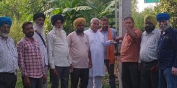 ਸਾਊਥ ਸਿੱਟੀਫੇਜ ਕਲੋਨੀ ਨਵਾਸੀਆਂ ਨੇ ਐਮ ਐਲ ਏ ਦਾ ਕੀਤਾ ਧੰਨਵਾਦ