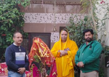 तुलसी विवाह का प्रोग्राम विश्व हिंदू परिषद और बजरंग दल ने करवाया