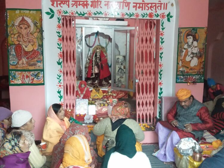 ਜੈ ਸ਼੍ਰੀ ਰਾਮ ਦੇ ਜੈਕਾਰਿਆਂ ਨਾਲ ਗੂੰਜਿਆ ਪਿੰਡ ਬਰਨਾਲਾ।