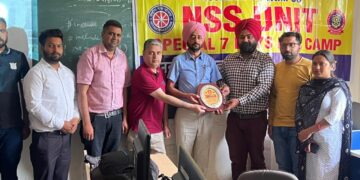 Speaker provided the insight knowledge about the air, water, soil pollution to the students