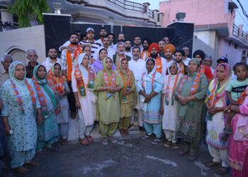 ਪਿੰਡ ਖਿਆਲਾ ਵਿਖੇ 250 ਦੇ ਕਰੀਬ ਵੱਖ-ਵੱਖ ਪਾਰਟੀਆਂ ਨਾਲ ਸਬੰਧਿਤ ਪਰਿਵਾਰ ਭਾਜਪਾ ਵਿੱਚ ਹੋਏ ਸ਼ਾਮਲ  2ਮਈ 2024