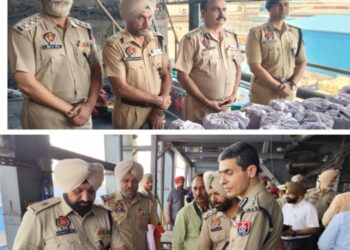 Under the NDPS Act, 42.312 kg of heroin recovered in various cases was destroyed.