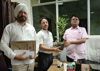 General Supervisor Shri Anandpur Sahib Lok Sabha started the green election process in Garhshankar.