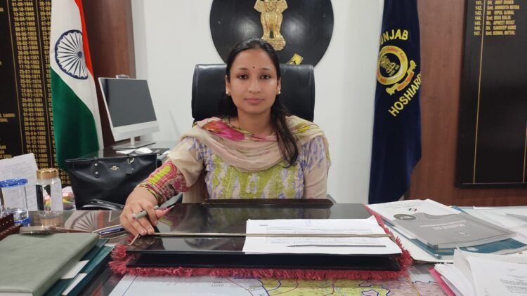 A pedestrian program is being organized by the district administration regarding voter awareness.