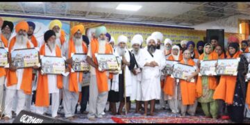 गुरुद्वारा संत बाबा निधान सिंह जी में सेवा और सिमरन का संदेश देते हुए तीन दिवसीय शहीद जोड़ मेले का समापन हुआ
