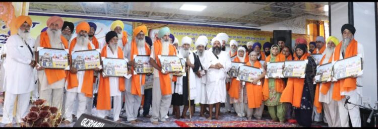 गुरुद्वारा संत बाबा निधान सिंह जी में सेवा और सिमरन का संदेश देते हुए तीन दिवसीय शहीद जोड़ मेले का समापन हुआ