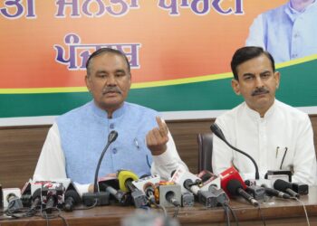 — *पोस्ट मैट्रिक योजना पर झूठ बोल रहे हैं चीमा: सांपला*