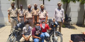 एस एच ओ सिटी बटाला ने चार्ज संभालते ही कसा चोरों पर शिकंजा