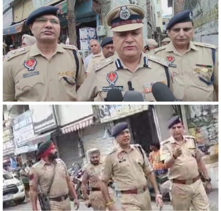 No one will be allowed to disturb the peace of Punjab/DIG Harmanveer singh Gill