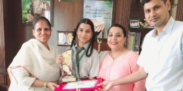 Student of The Trinity School selected in state level science project.