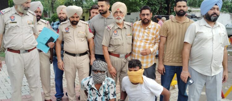 सिटी रोड नरेश ज्वेलर्स की दुकान पर गोलियां चलाने और फिरौती मांगने वाले बटाला पुलिस द्वारा पर्दाफाश