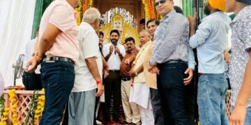 ਵਿਧਾਇਕ ਸ਼ੈਰੀ ਕਲਸੀ ਨੇ ਮਹਾਰਾਜਾ ਅਗਰਸੈਨ ਚੌਂਕ ਦਾ ਉਦਘਾਟਨ ਕਰਕੇ ਲੋਕਾਂ ਨੂੰ ਕੀਤਾ ਸਮਰਪਿਤ