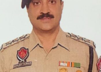 डीएसपी सिटी संजीव कुमार  ने संभाला बटाला का  पदभार