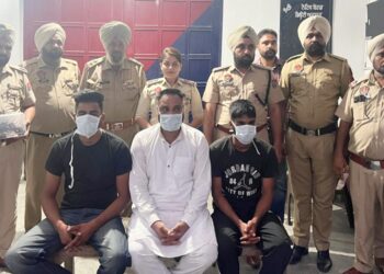 ਬੱਚਿਆਂ ਦਾ ਮਾਮੂਲੀ ਝਗੜਾ ਹੋਣ ਤੇ ਗੋਲੀ ਮਾਰਕੇ ਹੱਤਿਆ ਕਰਨ ਵਾਲੇ 3 ਦੋਸ਼ੀ ਪੁਲਿਸ ਵੱਲੋਂ ਕਾਬੂ