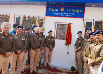 ਐੱਸ.ਐੱਸ.ਪੀ ਦਫ਼ਤਰ ਬਟਾਲਾ ਵਿਖੇ ਅਤਿ ਆਧੁਨਿਕ ਸਹੂਲਤਾਂ ਨਾਲ ਲੈੱਸ ਮਿਲਨੀ ਲਾਉਂਜ਼ ਦਾ ਉਦਘਾਟਨ