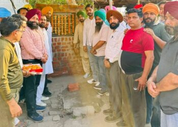 ਵਿਧਾਇਕ ਸ਼ੈਰੀ ਕਲਸੀ ਨੇ ਵਾਰਡ ਨੰਬਰ 37, ਸ਼ਾਸ਼ਤਰੀ ਨਗਰ ਕਾਲੋਨੀ ਵਿਖੇ 28 ਲੱਖ ਦੀ ਲਾਗਤ ਨਾਲ ਨਵੀ ਬਣਨ ਵਾਲੀ ਸੜਕ ਦਾ ਨੀਂਹ ਪੱਥਰ ਰੱਖਿਆ