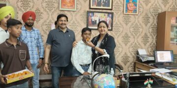 आज्ञावंती मरवाहा डी ए वी सीनियर सेकेंडरी स्कूल, दसवीं कक्षा का परिणाम शानदार रहा