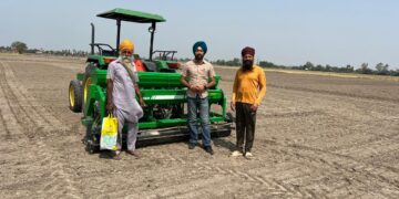 ਮਾਡਰਨ ਅਤੇ ਟਿਕਾਊ ਖੇਤੀ ਦੇ ਮਾਡਲ ਨੂੰ ਅਪਨਾਉਣ ਵਾਲਾ ਪਿੰਡ ਸ਼ਾਹਪੁਰ ਗੁਰਾਇਆ ਦਾ ਕਿਸਾਨ