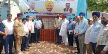 ਵਿਧਾਇਕ ਸ਼ੈਰੀ ਕਲਸੀ ਵੱਲੋਂ ਬਟਾਲਾ ਦੇ ਉਦਯੋਗਿਕ ਅਸਟੇਟ ਨੂੰ ਤੋਹਫਾ