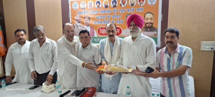 ਲੋਕਤੰਤਰ ਦਾ ਘਾਂਣ ਕਰਨ ਵਾਲੀ ਕਾਂਗਰਸ ਦੇ ਇਤਿਹਾਸ ਤੋਂ ਹਰ ਦੇਸ਼ ਪ੍ਰੇਮੀ ਵਾਕਿਫ਼ : ਸਾਬਕਾ ਵਿਧਾਇਕ ਬਲਵਿੰਦਰ ਸਿੰਘ